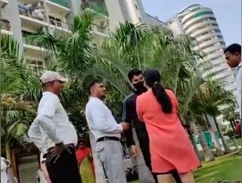 Shrikant Tyagi full Viral Video: Everything you need to know about Noida viral footage of BJP leader & JCB connection