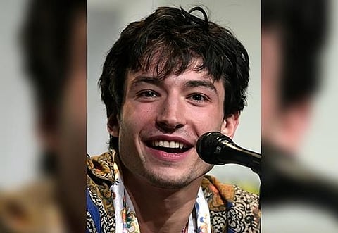 In a fresh legal battle: Offender Ezra Miller has been charged with stealing booze from a house in Stamford