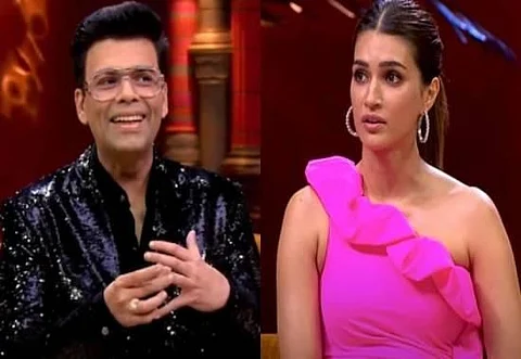 Koffee with Karan 7: Karan Johar quips 'he will be trolled' after Kriti Sanon reveals she was rejected for SOTY 1