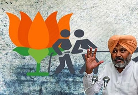 BJP trying to topple AAP govt in Punjab; approaches AAP MLAs with offers of 25 crores- alleges Finance Minister Harpal Cheema