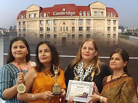 Jalandhar: Cambridge International School felicitated with ‘Top 10 Schools of the Year Award’ by the Education Icon Awards 2022 held in New Delhi