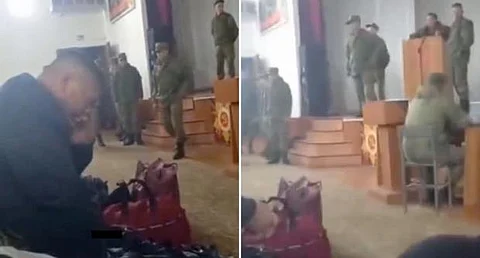 Russian Mobilization: “That’s it playtimes over you’re soldiers now” Officer screams on new recruits as Moscow gears up for war: Watch