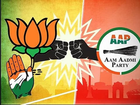 Uproar over Bhagwant Mann's 'Trust Vote': Congress & BJP protest against AAP in Vidhan Sabha Special Session