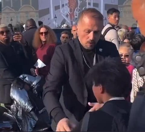 Paris Fashion Week: 13-year-old slapped by Louis Vuitton security as he tries to get clicked in a shocking video; Watch