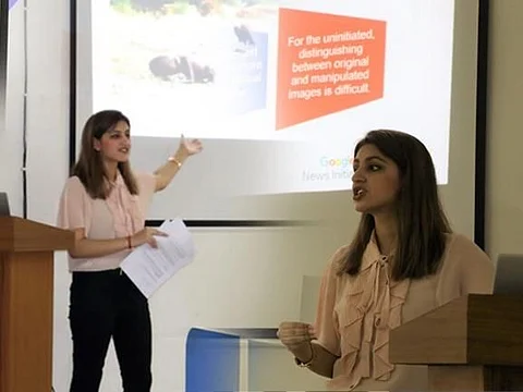 IKGPTU JMC Department conducted Google Fact Check Workshop: Managing Director True Scoop, Ms. Khyati Kohli trained 50 Journalism students