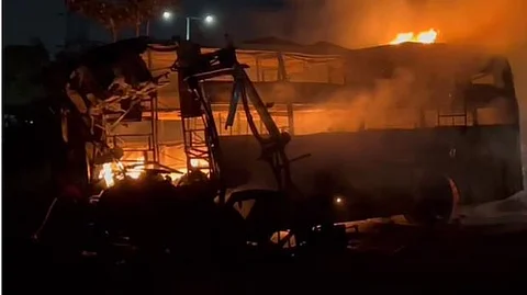 Nashik Bus Accident: 11 burnt to death, 38 injured as bus catches fire in a horrific accident: Watch Here