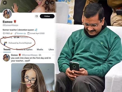 Fact Check: Did Arvind Kejriwal follow adult content page on Twitter? Internet erupts in laughter over bizarre claims