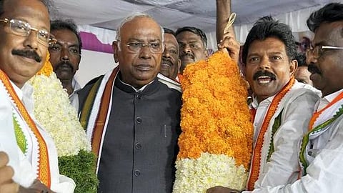 Mallikarjun Kharge set to become new president of Congress as Tharoor concedes defeat, first non-Gandhi at the post in 24 years