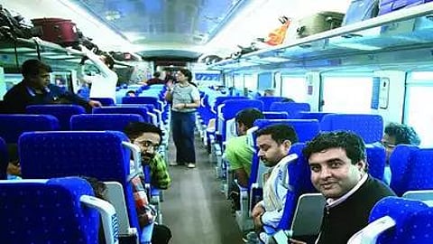 Vande Bharat Express leaves Chandigarh for Delhi with 75% occupancy, covers the 232 km stretch in a mere 2.50 hours
