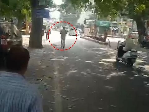 Jalandhar: Municipal Commissioner runs away from spot after protesting 4th class employees enter premises; Watch