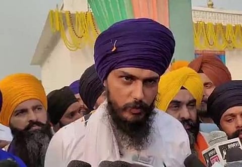 Amritpal Singh's statement lands him in controversy, says shops with signboards written in Hindi language should be boycotted