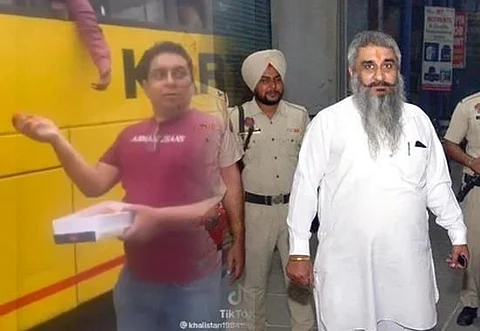Sudhir Suri Murder: Person caught distributing sweets in viral video under Police scanner over 'Terror Links', watch