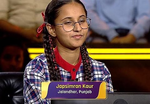 KBC-Junior winner Japsimran Kaur reveals her plans to spend Rs 50 lakh, shares her dream to join IIT Astor Physics