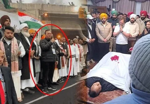 Chaudhary Santokh Singh death: Moments when Congress MP of Jalandhar collapsed in Bharat Jodo Yatra; Watch