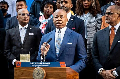 “No Room” in my city, New York mayor Eric Adams over an alarming influx of migrants in the US most-populated city
