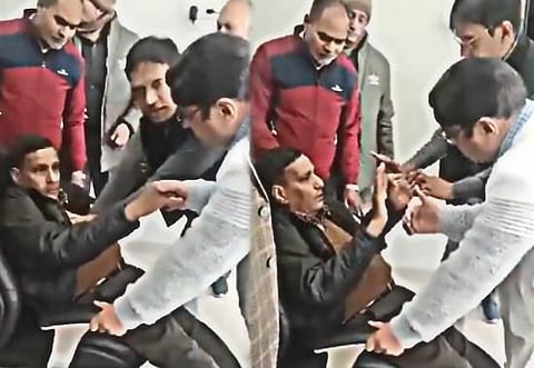 IAS saves life by giving timely CPR to person who suffered heart attack in Chandigarh Housing Board, video