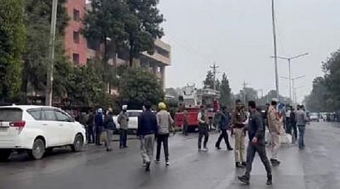 Chandigarh District Court on alert after bomb threat; Dog Squad, Bomb Disposal Team arrive at the spot