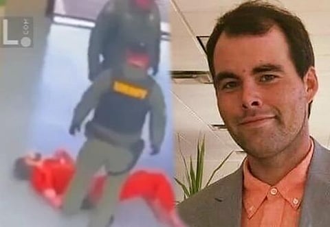 Anthony Mitchell's video leaks; Officers caught dragging out mentally ill man's 'frozen' body from Alabama jail