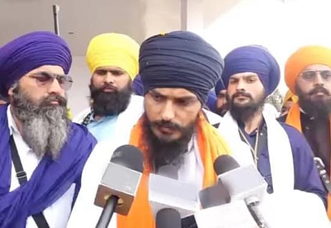 'Had Punjab been an integral part of India, it wouldn’t have been divided': Amritpal Singh's statement sparks row