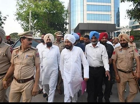 Former Punjab CM Charanjit Channi grilled by Vigilance Bureau for 7 hours in DA case, slams probe as "politically motivated"