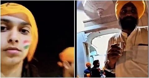 'This is Punjab not India': Woman denied entry in Golden Temple for painting tricolour on face, Video Viral