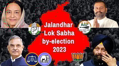 AAP MLA detained amid clashes in Jalandhar bypoll voting, outsider influence alleged.