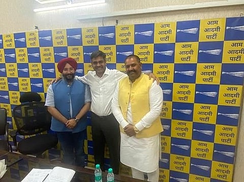 Jalandhar MP Sushil Singh Rinku discusses roadmap for development of Jalandhar with AAP National General Secretary Sandeep Pathak