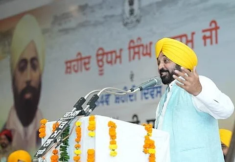 CM Bhagwant Mann took a dig at Ex- Finance Minister Manpreet Badal, said" He forgot to fulfill his pledge and joined BJP for the sake of plum postings"