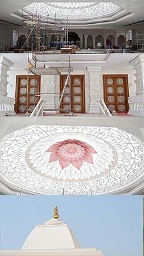 Inside Pics of New Hindu Temple In Dubai's Jebel Ali