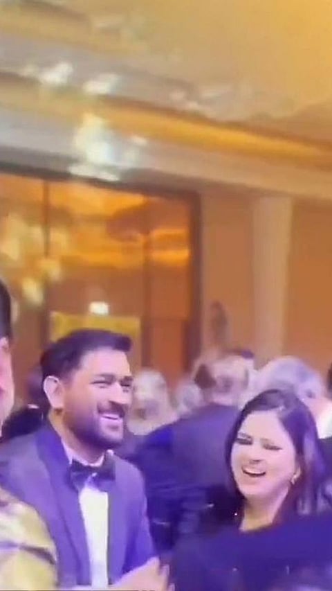 Inside MS Dhoni's lavish Dubai Party