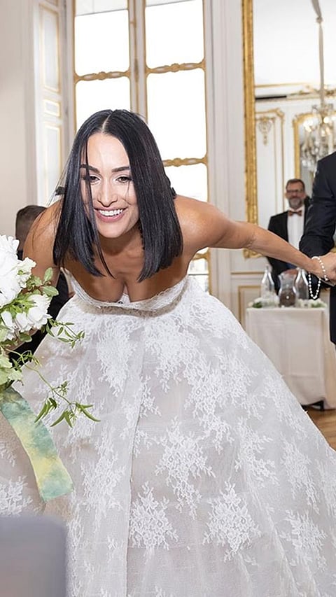 9 UNSEEN pics from Nikki Bella-Artem Chigvintsev's Paris Wedding
