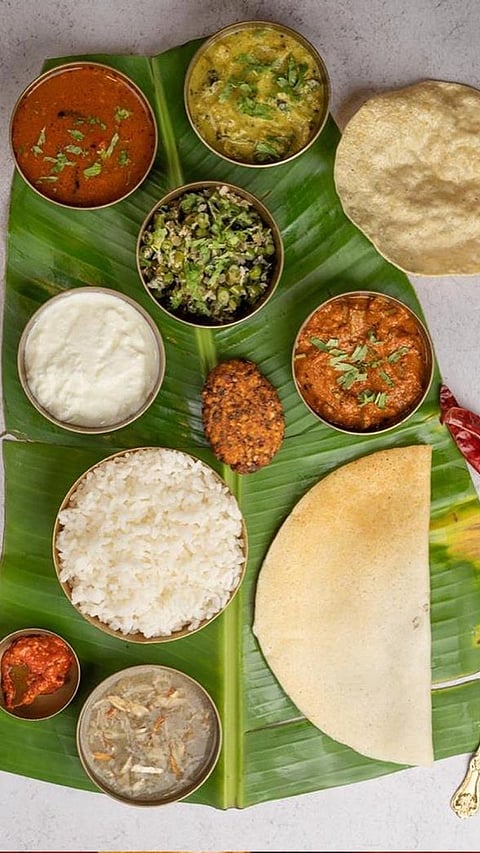 Traditional South Indian Thali: A Gastronomic Experience in 7 Dishes