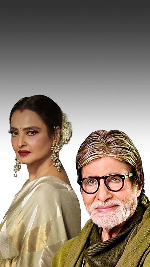 9 Iconic Outfits from Rekha’s Films with Amitabh Bachchan