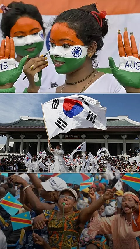 7 Countries That Celebrate Independence Day on August 15