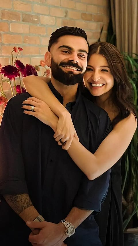 9 Cute Moments of Virat Kohli and Anushka Sharma