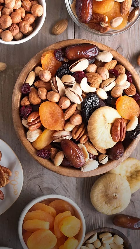 7 winter, special dry fruits