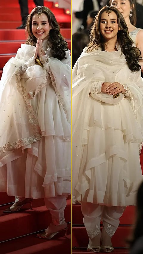 Punjabi singer Sunanda Sharma dazzles at Cannes Red Carpet