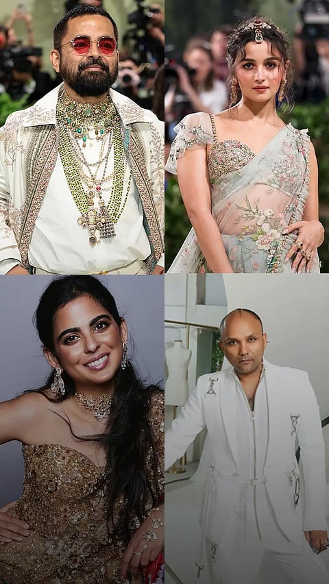 Indian Designers’ Dresses Worn By Celebs At Met Gala 2024