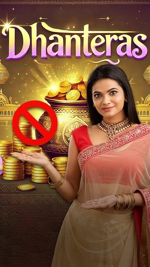 Things to Avoid on Dhanteras for Good Fortune
