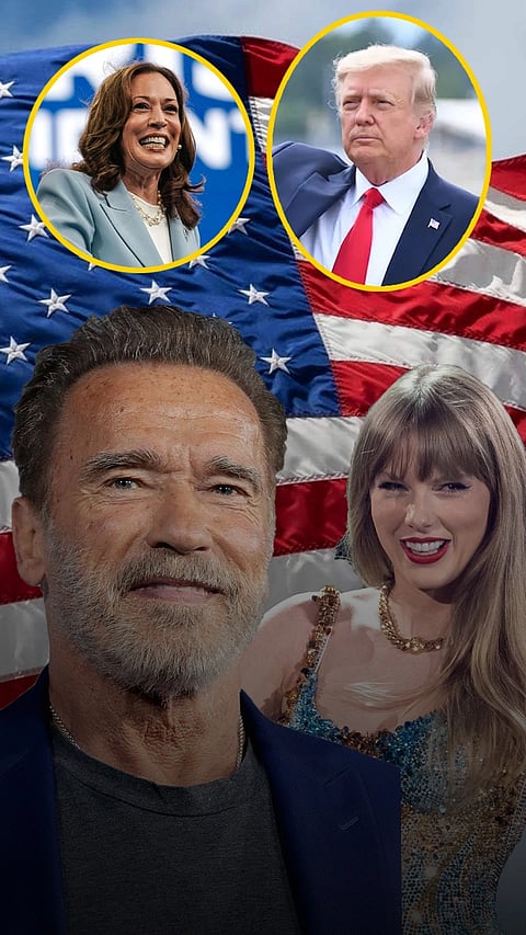 Trump or Harris? Celebrities and who they are endorsing in US Elections 2024