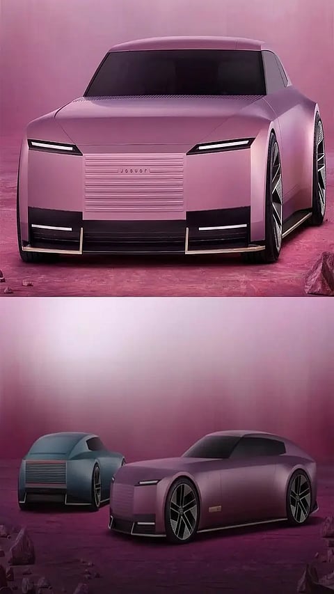 Jaguar unveils the Type 00 concept car