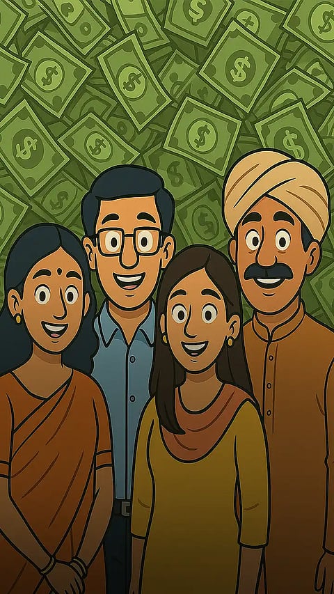 Number of Indians who earn Rs 1 crore, 5 crore, 10 crore