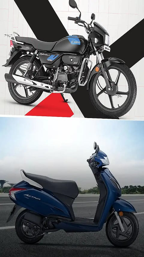 Top Selling Bikes and Scooters Of FY2025