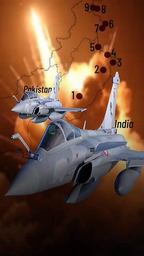 9 locations that India destroyed in Pakistan & POK under Operation Sindoor