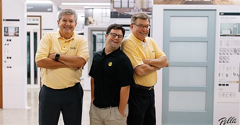 Pictured (left to right): Bryan Holland, Scott Holland and Jim Frey