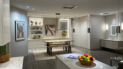 A large selection of architectural lighting options.