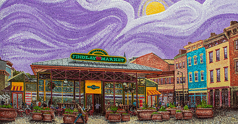 Greg Matsey: Dotting the City; A Local Artist’s Pointillism Love Letter to Cincinnati