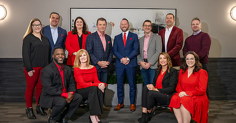Heart Ball Executive Leadership Team
Back Row L-R: Courtney Martin, Sam Pate, Alyson Poling, Charles “Chip” Gerhardt, David Spaulding (Chair), Ryan Hale, Adam Hock, Dennis Carroll
Front Row L-R: Terrence Mason, Jessica Morris, Tricia Sunders, Emily Nickolas
Not pictured: Brett Blackwell, Jennifer Cloyd-Caldwell, Katie Gough-Edwards, Jessica Fitzwilson, Beverly A. Grant, Vera Hall, Eric Knapp, Tim Massa, Scott Robertson, Adam Ross, Carl Satterwhite, Holly Smith, Albert Smitherman, Nick VanHorn