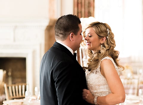 A Classic Wedding with Glamorous Touches