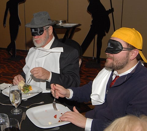 CABVI’s 5th Annual Dining in the Dark; Join Us for Dinner under a Blindfold in Wonderland.